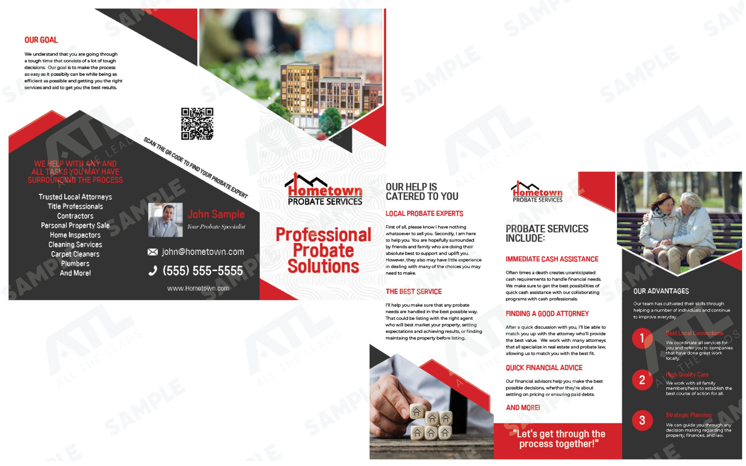 Red Edge Brochure Design